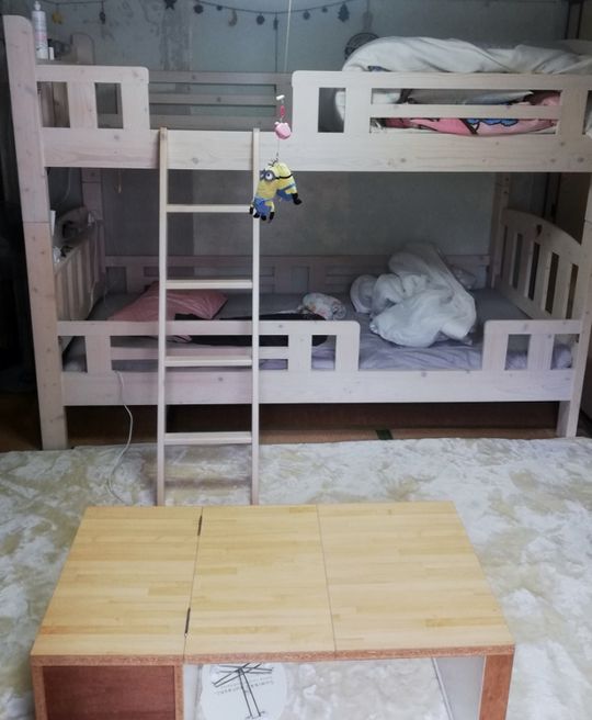 キッチン - ★　高円寺駅5分、東高円寺8分。外国の方、短期　大歓迎　★　女性専用シェアアパート　★　和室6畳、2段ベットの部屋です。。★☆★　2部屋として使う場合は、1人、家賃、29800円、管理費。電気、ガス、水道は、5000円で、合計、34800円です。 1人で使う場合、家賃、48800円。電気、ガス、水道は、5000円で、合計、53800円です　★　年齢、国籍制限なし。留学生、OKです。お試し1泊無料です ★エアコン、ベット、生活に必要な備品は、揃ってます。手ぶらでも生活できます。 ★無料で使用できる備品は、エ} - ルームシェアルームメイト