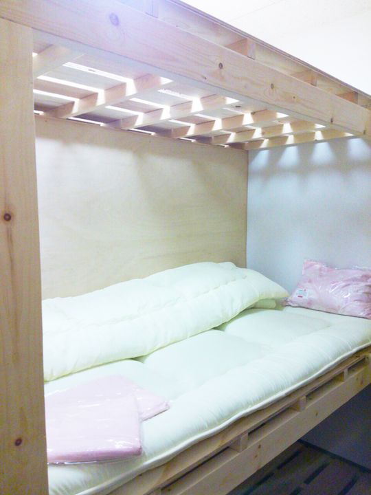 ベッド - ★都営大江戸線3分 浅草・上野・秋葉原徒歩圏内★家賃27,000円★契約料無料【レディスキャンペーン】} - ルームシェアルームメイト