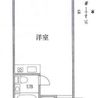 １Ｒマンション貸します。 間取り図 の画像