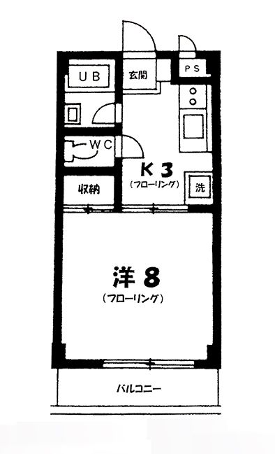 間取り図 - 東京都　二子玉川　駅近物件} - ルームシェアルームメイト