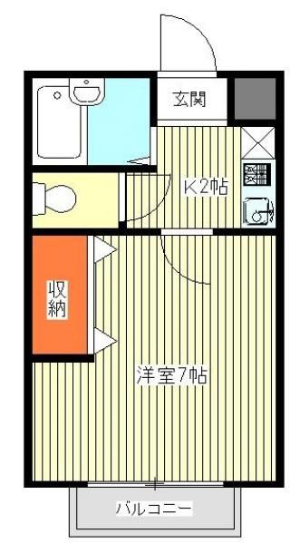 間取り図 - 恵比寿の１部屋お貸しします。静かな住宅街です。} - ルームシェアルームメイト