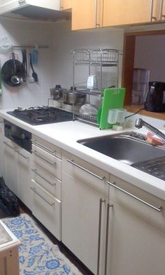キッチン - 江東区　駅から4分　ハイグレードな分譲マンションで快適に一緒に暮らしませんか} - ルームシェアルームメイト