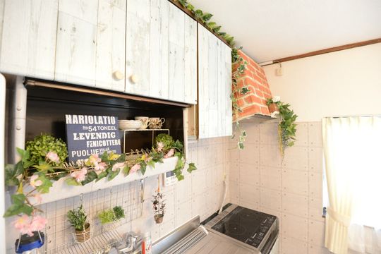 キッチン - 【現在、B棟リフォーム中！　７月末～8月完成予定！】} - ルームシェアルームメイト