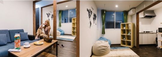 リビング - 【鍵付き/新築/個室/即入居可】現代の駆け込み寺シェアハウス「リバ邸蒲田」} - ルームシェアルームメイト