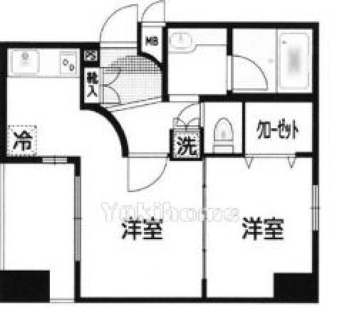 間取り図 - [赤坂にて急募]} - ルームシェアルームメイト