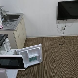 キッチン - 奄美大島　ワンルーム　サーフポイント近し} - ルームシェアルームメイト