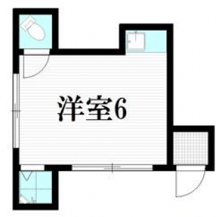 間取り図 - 新宿まで20分★短期可能なワンルーム} - ルームシェアルームメイト