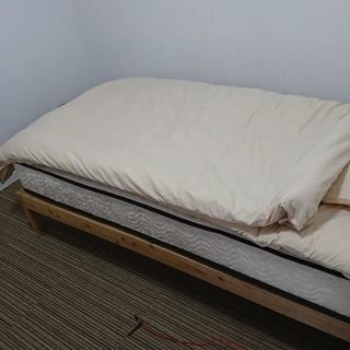 ベッド - 奄美大島　ワンルーム　サーフポイント近し} - ルームシェアルームメイト