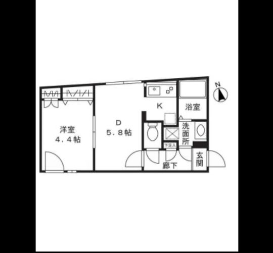 間取り図 - 東京都練馬区} - ルームシェアルームメイト