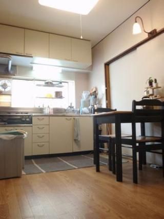 キッチン - 京王線初台駅徒歩７分　シェアマンションの個室空きます！} - ルームシェアルームメイト