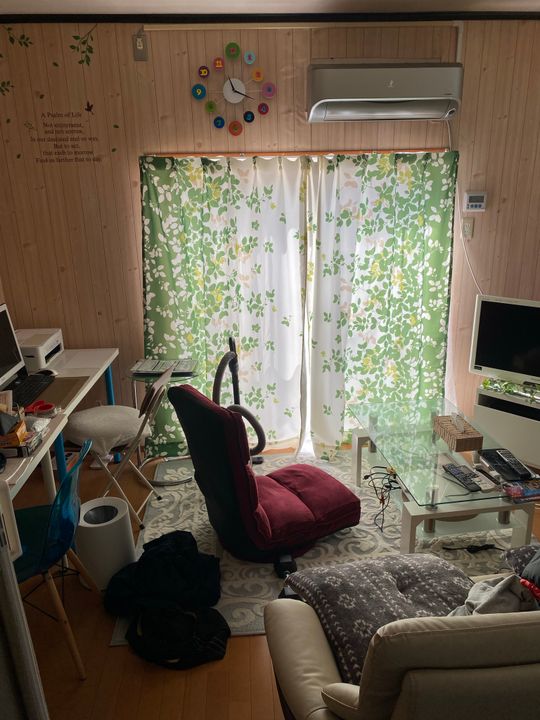 リビング - 兵庫県明石市で戸建てタイプ} - ルームシェアルームメイト