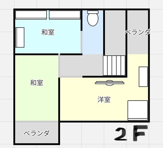 間取り図 - 兵庫県明石市で戸建てタイプ} - ルームシェアルームメイト