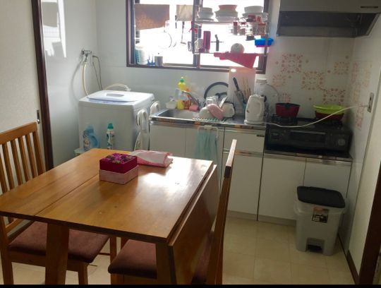 キッチン - 【家具付き】中目黒、恵比寿エリア} - ルームシェアルームメイト