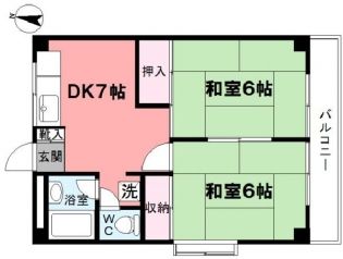 間取り図 - ルームメイト募集！家賃４万、西武新宿線井荻徒歩10分家具付(不要なら撤去します)} - ルームシェアルームメイト