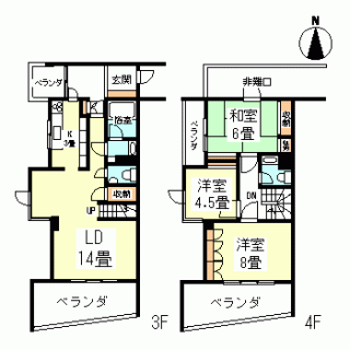 間取り図 - 都内どこへでも便利なアクセス。} - ルームシェアルームメイト