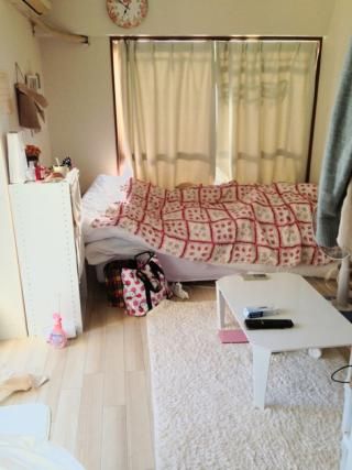 個室 - 完全賃貸ワンルーム、バス、キッチン、家具、家電付き!新宿まで12分　初期費用3万円　即入居可} - ルームシェアルームメイト