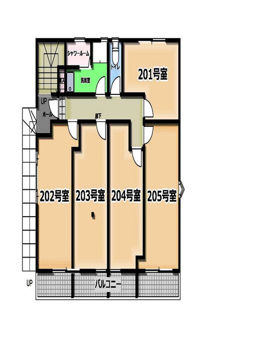 間取り図 - 家賃26,500円　千代田線　始発　北綾瀬駅徒歩圏内} - ルームシェアルームメイト