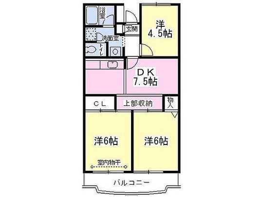 間取り図 - 【ネット無料！東京までアクセス良】} - ルームシェアルームメイト