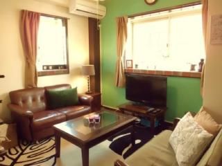 リビング - カフェみたいな手作りリビング} - ルームシェアルームメイト