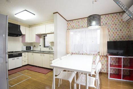 ダイニング - ★鍵付き個室・17,500円（注）～・女性限定・人気の亀有のシェアハウス★} - ルームシェアルームメイト