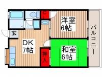 間取り図 - 南浦和から徒歩15分ほど、ルームシェアできる方探しております} - ルームシェアルームメイト