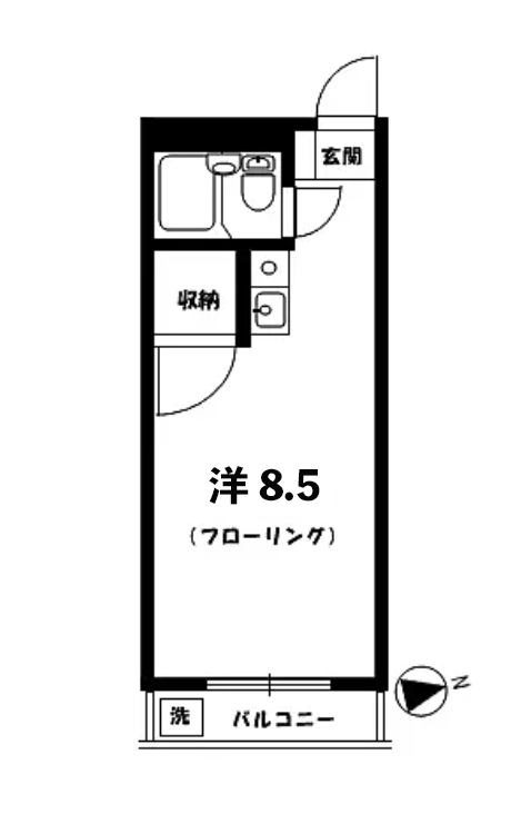 間取り図 - 東京都　二子玉川　駅近物件} - ルームシェアルームメイト