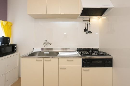 キッチン - 【NEW OPEN】女性限定鍵付き個室34800円〜♫<３駅利用可>JR南武線より徒歩5分！} - ルームシェアルームメイト