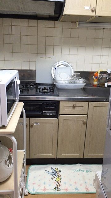 キッチン - ☆女性専用オートロックマンション、アクセス抜群の山手線西日暮里☆} - ルームシェアルームメイト