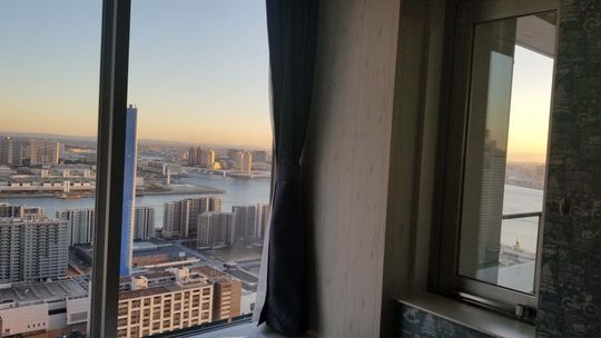 個室 - Choice of Two Rooms with View of Odaiba and Rainbow Bridge For Rent in Kachidoki} - ルームシェアルームメイト