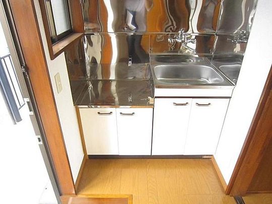 キッチン - 川口領家ワンルーム空きあり} - ルームシェアルームメイト