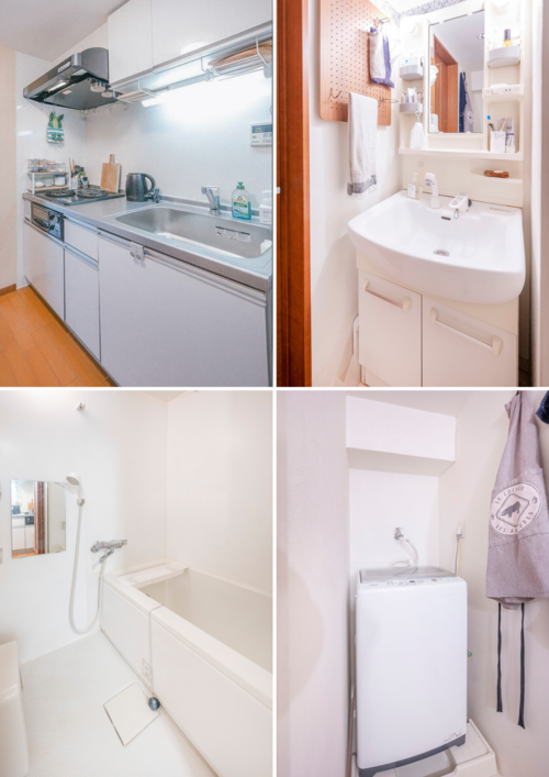 キッチン - 山手線目白駅徒歩6分！学習院の裏手の低層マンション} - ルームシェアルームメイト