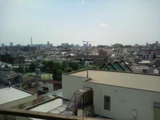 ベランダ - 中目黒２dkマンション} - ルームシェアルームメイト