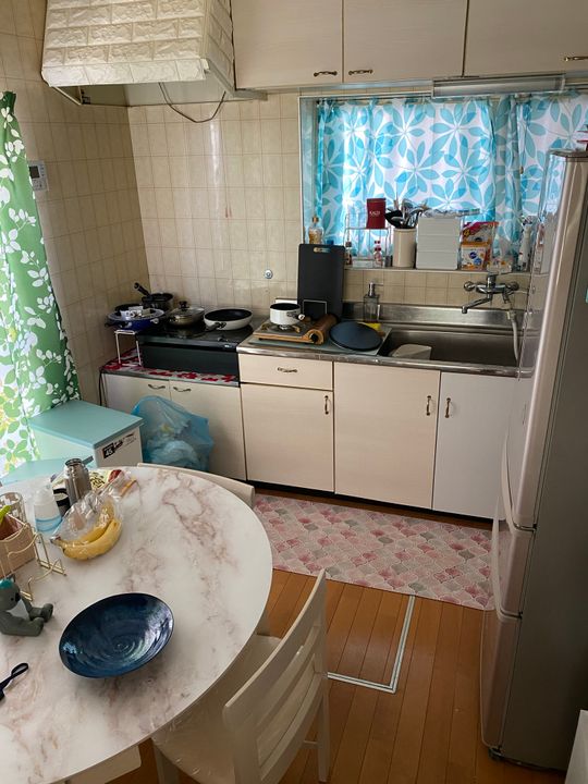 キッチン - 兵庫県明石市で戸建てタイプ} - ルームシェアルームメイト