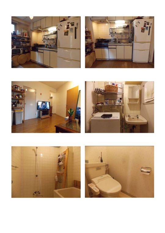 リビング - 緑の多い原宿の住宅街エリア 千駄ヶ谷にある シェアアパートでシングル個室８畳間（13sqm）女性専用。（地域最安で環境Top）} - ルームシェアルームメイト