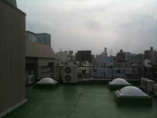 ベランダ - 男女2:2のルームシェア@中野　屋上付物件でドラマの様なシティーライフを} - ルームシェアルームメイト