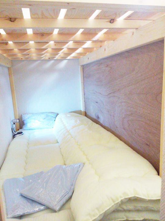 ベッド - ★都営大江戸線3分 浅草・上野・秋葉原徒歩圏内★家賃27,000円★契約料無料【レディスキャンペーン】} - ルームシェアルームメイト