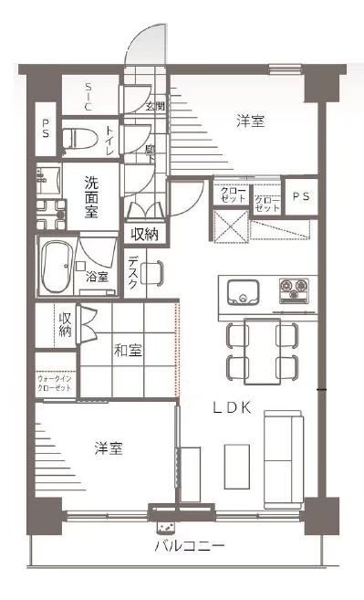 間取り図 - 【自由が丘エリア】リノベーション1年目　多国籍メンバー募集!!!} - ルームシェアルームメイト