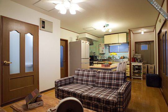 キッチン - 新宿近い！！中野のアットホームなシェアハウスで入居者募集中！！初期費用は家賃だけ！！} - ルームシェアルームメイト