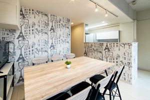 ダイニング - 【上野・浅草・秋葉原エリア】敷金・保証人なし　女性専用￥65,000（共益費・水道光熱費込）　リノベーション仕立て物件} - ルームシェアルームメイト