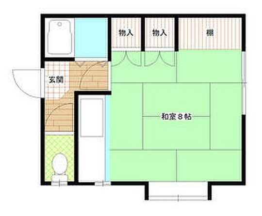 間取り図 - 良条件、土日のみ使いますルームシェア} - ルームシェアルームメイト