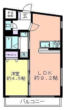 間取り図 - 西武新宿線新久米川駅歩６分。完全リノベーション済み。角部屋} - ルームシェアルームメイト