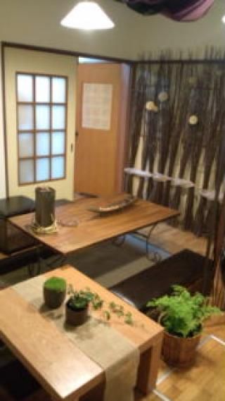 キッチン - 家から新宿駅まで２０分} - ルームシェアルームメイト