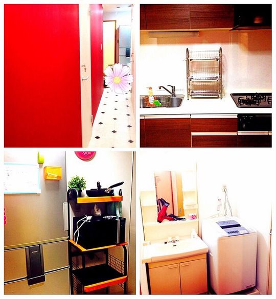 キッチン - JR山手線日暮里駅か最寄り!荒川区東日暮里、エリア1激安価格、初月家賃20000円!!} - ルームシェアルームメイト