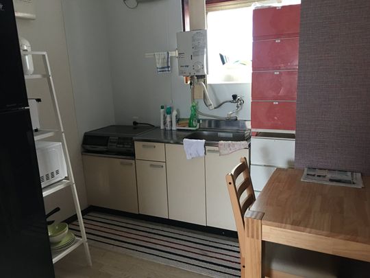 キッチン - 横浜で新生活はじめたい！} - ルームシェアルームメイト