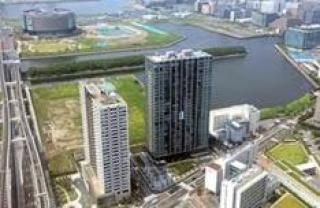 眺望 - お台場に近い高級マンション} - ルームシェアルームメイト