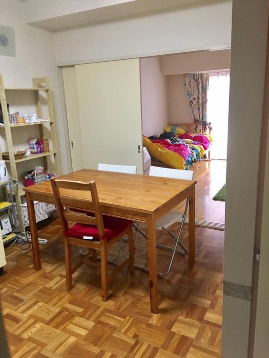 ダイニング - 新宿御苑前２dkルームメイト募集} - ルームシェアルームメイト