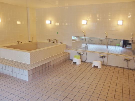 風呂 - 【留学生・就活生限定！】新宿から電車で25分！留学生の集まるシェアハウス♪「HOUSEみらいへ」} - ルームシェアルームメイト